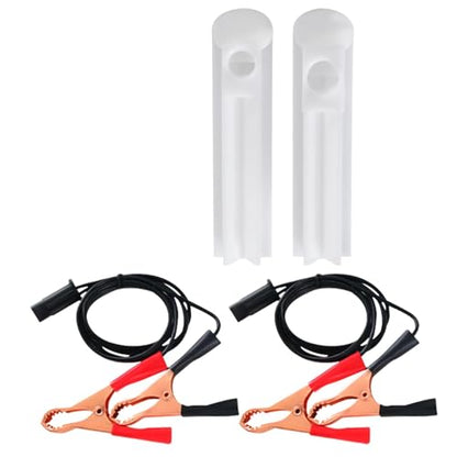 4PCS Fuel Injector Cleaner Kit, Fuel Injector Flush Cleaner Adapter Kit, Universal Automobile Fuel Injector DIY Cleaning Machine Kit for Car Fuel Injector Tester Fuel Pump Pressure Test