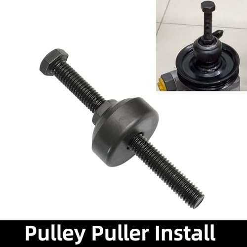DPTOOL Power Steering Pump Pulley Puller Remove Install Tool Compatible with Ford GM Volkswagen Chrysler Vehicles