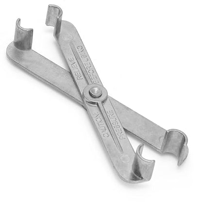 OEMTOOLS 25043 Fuel Line Disconnect Tool, For Releasing 5/16" and 3/8" Quick Connect Fuel Lines, Scissor-Style Design, Compatible with GM, Ford, Chrysler, and Mazda Vehicles - style: Scissor-Style (5/16"-3/8")