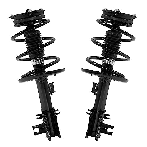 Detroit Axle - Struts Shocks for 2013-2018 Nissan Altima 2 Front Quick | Install Ready Struts with Coil Spring Assembly 2 Rear Shock Absorbers 2014 2015 2016 2017 Replacement Suspension Kit - size: 4AQ47430/ strut shock kit