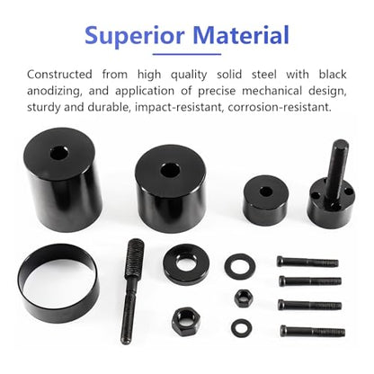 Crankshaft Gear and Front Oil Seal Installer Compatible for John Deere 1039, 4045, 6059 and 6068 Engines Alternative JDG954B