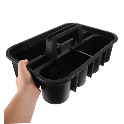 Healifty Dorm Laundry Rolling Bucket Car Cleaning Tool Storage Plastic Organizer Handle Versatile Use for Car Home and Hotel