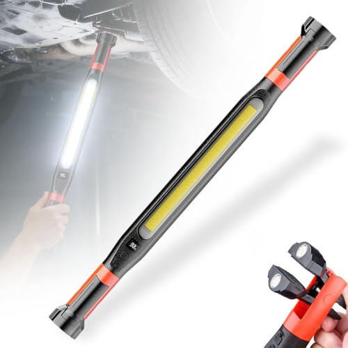 Magnetic Work Light, 2026 New Under Hood Work Home Light LED Portable Magnetic Light Bar, Underhood Worklight for Car, Repairing, Garage (1pcs) - style: 1pcs