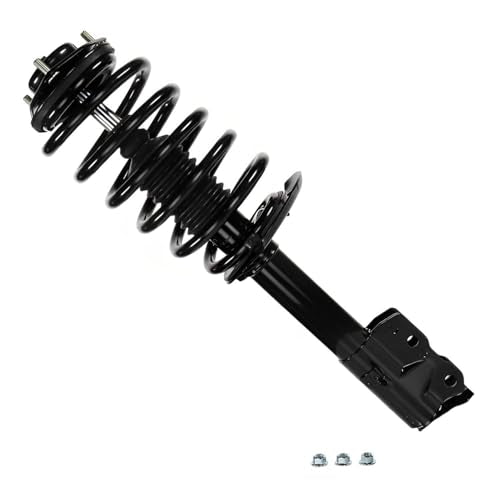 Detroit Axle - 4pc Front Struts Sway Bar for 12-17 Jeep Compass | 11-17 Patriot, Struts w/Coil Spring Sway Bar End Links 2011 2012 2013 2014 2015 2016 2017 Replacement Strut Shock Kit - size: 4QS47441/ sway kit