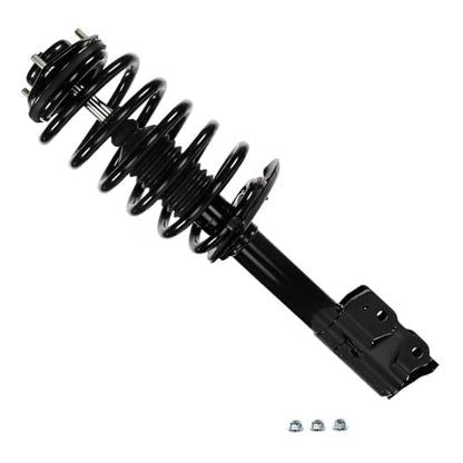 Detroit Axle - 4pc Front Struts Sway Bar for 12-17 Jeep Compass | 11-17 Patriot, Struts w/Coil Spring Sway Bar End Links 2011 2012 2013 2014 2015 2016 2017 Replacement Strut Shock Kit - size: 4QS47441/ sway kit
