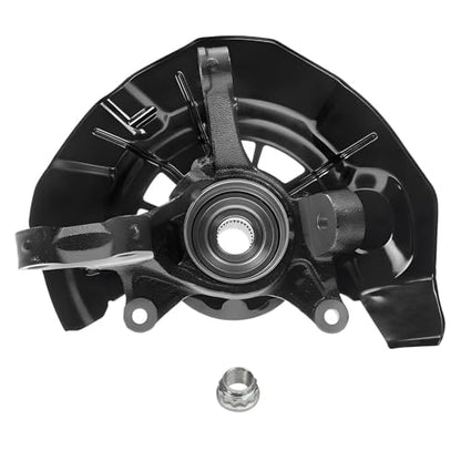 Detroit Axle - AWD 4pc Steering Knuckles Kit for 04-09 Lexus RX330, 06-08 RX400h, 06-07 Toyota Highlander, 2 Front Steering Knuckles & Wheel Bearing Hubs 2 Rear Wheel Bearing and Hubs Replacement - size: 4UW48629/Kit
