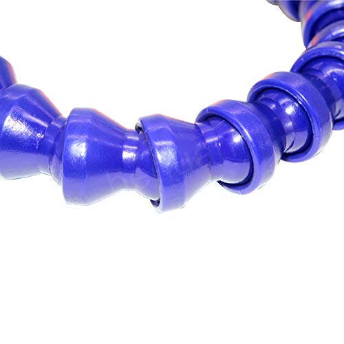 Beduan 1/4" Thread Water Oil Coolant Hose Pipe Plastic Adjustable Flexible Cooling Tube for Hydraulic Machinery/Water Cooling System (Pack of 10) - size: 1/4"(10 Pcs)