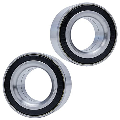 Detroit Axle - 2 Front Wheel Bearings for BMW X3 X5 328i 335i 528xi 535xi xDrive 325xi 330xi 525xi, Wheel Bearing Replacement Wheel Bearings Assembly Set - style: 510081 x2/Pair