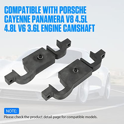CMTOOL Engine Camshaft Tensioning Locking Alignment Timing Tool Kit Compatible with Porsche Cayenne Panamera V8 4.5L 4.8L V6 3.6L, Timing Belt Tensioner Locking Tool Compatible with Audi Q7 9678/9595