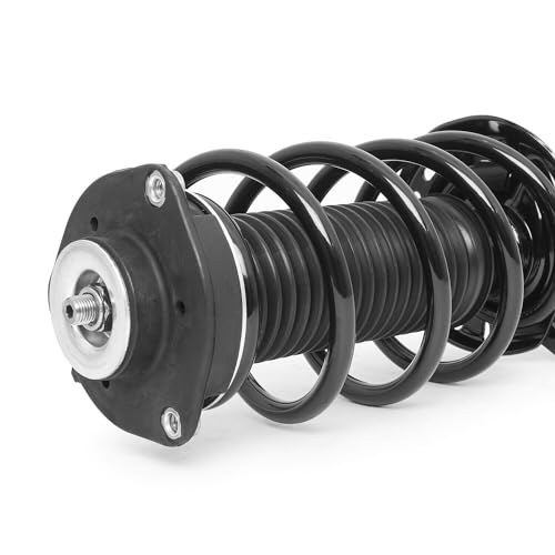 Detroit Axle - 2 Front Struts for Volkswagen 09-17 Tiguan 17-18 Tiguan Limited, 2009 2010 2011 2012 2013 2014 2015 2016 2017 Struts with Coil Spring Assembly Replacement Suspension Ready Struts Shocks - size: 11090x2/Pair