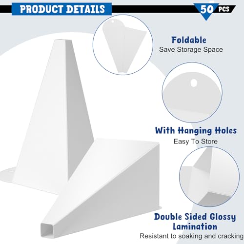 50 Pack Disposable Oil Funnel Paper Funnel for Motor Engine for Automotive Oils and Other Liquids (32 oz) - size: 32 oz