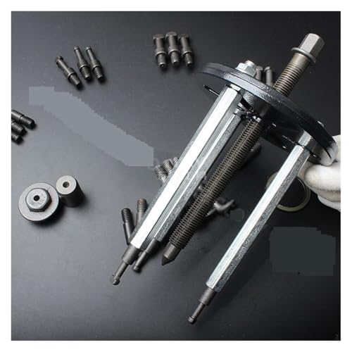Steel Bearing Jaw Pullers 18in1 Bearing Extractor Removal Tool Universal Three-jaw Bearing Puller Car Bearing Splitter Gear Wheel Hub Bearing Puller Set(A1) - color: A1
