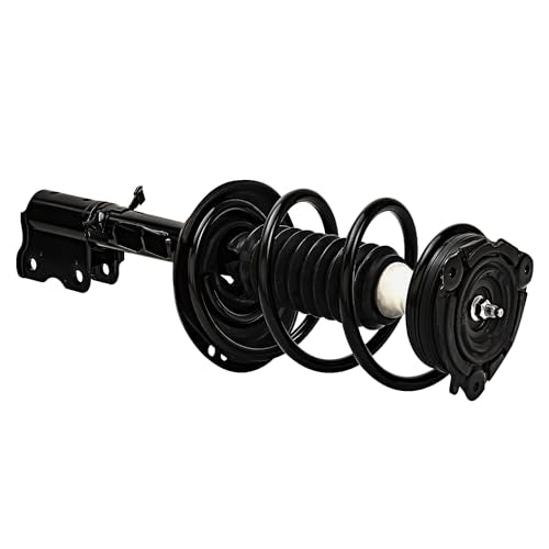 Detroit Axle - Front Struts w/Coil Spring Assembly Replacement for 2009 2010 2011 2012 2013 2014 Nissan Murano - 2pc Set - size: 172606_172607/Pair