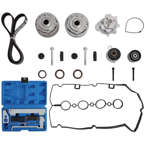 1.8 Ecotec 2010-2018 Timing Belt Kit w/VVT Sprockets & Tool Kit | Fit For Chevrolet Cruze Sonic Aveo Aveo5 1.6L 1.8L DOHC OE#K015603XS 55567048 55568386 - color: For GM 1.8L 2011-2018 Kit 4