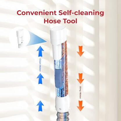 Rosewill Multi-Purpose Portable Carpet and Upholstery Cleaner, Powerful Suction 18 KPa Spot Cleaner, 600W Motor, Car and Auto Detailer, Stain/Spot Remover; Versatile Use: Carpet, Sofa, Pet Hair - color: White