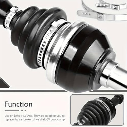 30pcs CV Boot Clamp Tool, Stainless Steel Universal Adjustable Axle Repair Kit, Joint Crimp Clamps Kit, CV Boot Expander Tool Clamp, For Repair and Unlocking Car Rear Universal Replacement