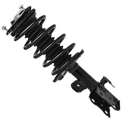 Detroit Axle - 4pc Front Struts Rear Shocks for 2010 2011 2012 2013 2014 2015 Toyota Prius, 2 Complete Struts with Coil Spring Assembly 2 Shock Absorbers Replacement Suspension Kit - size: 4AQ47049-V1/ strut shock kit