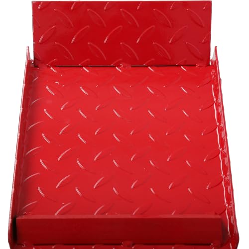 2 Pack Hydraulic Car Ramps, Rpuzonier 5T 11000lbs Low Profile Car Lift Service Ramps Truck Trailer Garage, Height Hydraulic Vehicle Ramps for DIY Repair Stores Auto Beauty Stores (Red) - size: Red