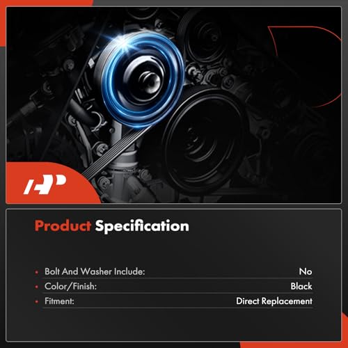 A-Premium Engine Harmonic Balancer Crankshaft Pulley Compatible with Ford Escape 2013-2019, Fusion 2013-2020, Transit Connect 2014-2016, 1.5L 1.6L, Replace# BM5G6B319BC