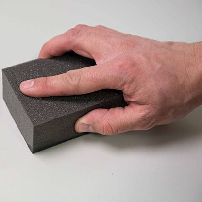Chemical Guys, Clay Block V2 Reusable Rubber Polymer for Paint Prep, Black | Reusable rubber polymer block glides over paint and glass with lube to lift bonded grime, easy to clean - style: Clay Block Only