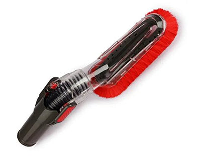 Flexible Soft Vacuum Accessories and Attachments Dusting Brush 35mm-32mm Adapter Perfect for Cleaning Furniture & Ceiling Vacuum Cleaner Attachments for 1-1/4'' or 1-3/8'' Standard Hose - size: 35-32mm Adapter & Soft Dusting Brush