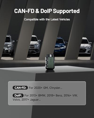 TOPDON Topscan Master OBD2 Scanner Bluetooth, 2026 Wireless Bidirectional Scan Tool, All System Diagnostic Tool for iOS & Android, 30+ Resets, FCA AutoAuth, CAN-FD/DoIP, Upgraded Version of TopScan