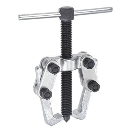 uxcell 2.36" 2-Jaw Gear Puller for Bearings, Pulleys Remove, High Carbon Steel Separate Lifting Device - size: 10mm - 40mm