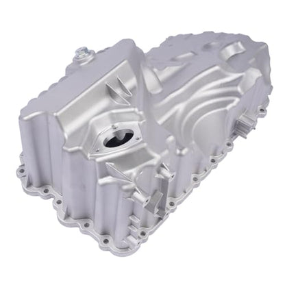 11137618512 Aluminum Engine Oil Pan Replacement for BMW 228i 2014-2016, 320i 2012-2017, 328i 2012-2016, 428i 2014-2016, 528i 2012-2016, X1 2013-2015, Z4 2012-2015, 2.0L OE# 11 13 7 618 512