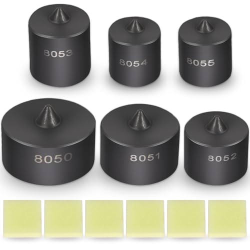 8056 Shaft Protector Set For Use With 'Grip-O-Matic' pullers or Push-Pullers, 6 pcs Replace for OTC 8056
