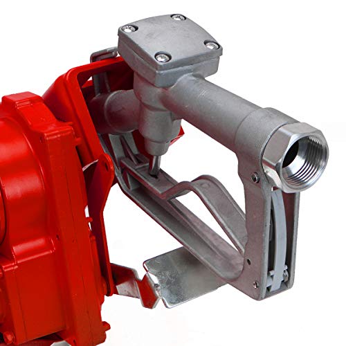 Stark USA 12V Gasoline 20GPM Transfer Fuel Pump Self-Priming Kerosene Extractor Pump DC High Flow w/Nozzle and Hose Kit