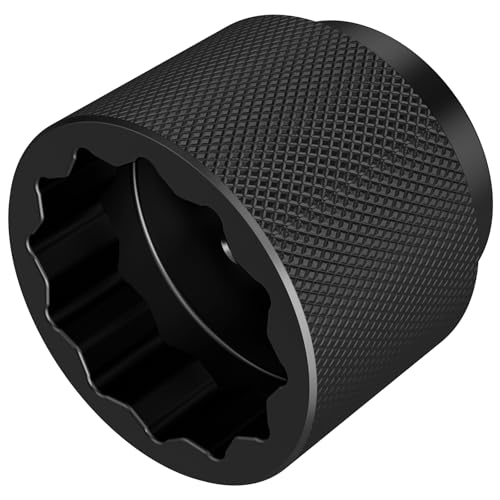 30mm / 36mm Axle Nut Socket Tool for Ducati Motorcycles - Front & Rear Wheel Nut Wrench Compatible with Multistrada V4, DesertX, Monster 821, Panigale 899/959-1/2" Drive Heavy Duty Steel
