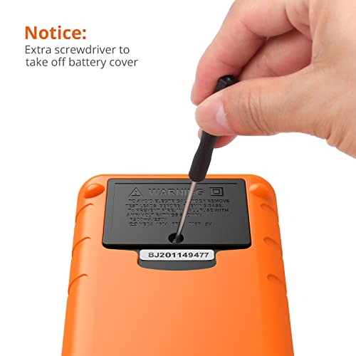 Proster LCR Meter - Capacitance Resistance Inductance Digital LCR Multimeter with LCD Over-Range Display - color: Yellow