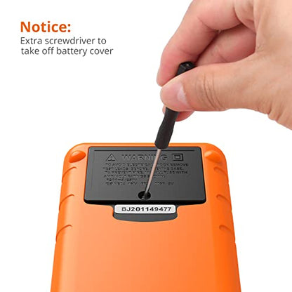 Proster LCR Meter - Capacitance Resistance Inductance Digital LCR Multimeter with LCD Over-Range Display - color: Yellow