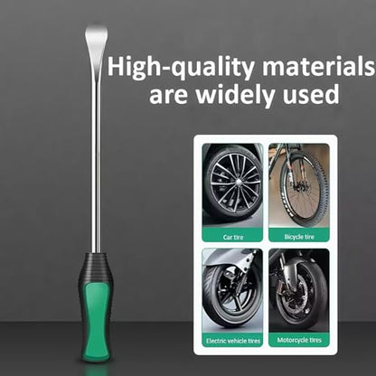 14.5" Tire Spoons Motorcycle,Dirt Bike Tire Spoon Set,4Pce 30/37cm Crowbar for Car,Motorcycle, Bicycle Tire Removal and Replacement