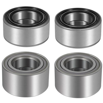 for Polaris Ranger 900 1000 XP Wheel Bearings 2013-2019 Front and Rear (4) Crew Replace 3514635, 3514699