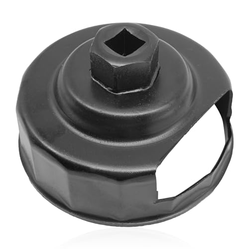 Oil Filter Wrench Tool for harley, Oil Filter Cap Removal Tool Socket For 1984-2021 Harley Davidson Motorcycle Oil Change Filters with 76 x 14 Flutes (Except '15-later XG)