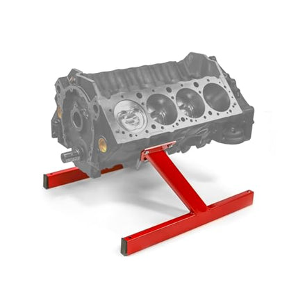 Speedmaster PCE407.1001 Compatible with Chevy SBC 350 BBC 454 2 Leg Powdercoated Engine Storage Stand