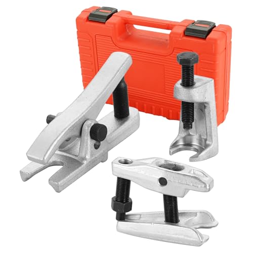 DASBET Ball Joint Separator Tool Kit Ball Joint Splitter Ball Joint Removal | Tie Rod Removal Tool Tie Rod Pitman Arm Puller for Front End Service on Most Cars, Trucks, ATVs