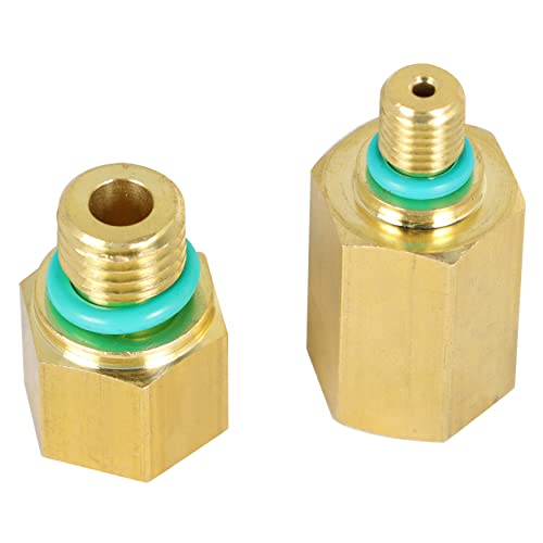 WFLNHB 6.0 High Pressure Oil Pump IPR Valve Oil Rail Adapters Leak Test Kit Air Test Fitting Tool and IPR Valve Socket with Seal Kit Replacement for Ford 6.0L Engine