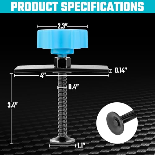 DURATECH Brake Caliper Compression Tool, Brake Pad Spreader for Compress Inner Brake Pads & Reset Pistons, Disc Brake Pad Spreader Tool for Most Cars and Light Trucks - size: standard