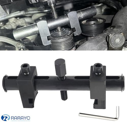 Adjustable Crankshaft Pulley Puller Tool – Heavy-Duty Drive Pulley Remover for Easy Extraction & Installation, Ideal for Smooth Auto Repairs & Maintenance