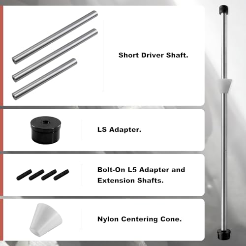 RYANSTAR RACING Steel Cam Bearing Installation & Removal Tool Compatible with Chevy LS Engine (LS1, LS2, LS3, LS6, LQ9) - Durable and Efficient