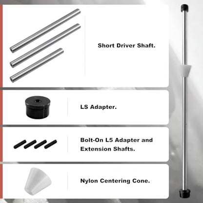 RYANSTAR RACING Steel Cam Bearing Installation & Removal Tool Compatible with Chevy LS Engine (LS1, LS2, LS3, LS6, LQ9) - Durable and Efficient