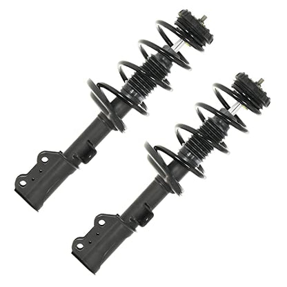 Detroit Axle - 4pc Front Struts Sway Bars for 2010-2016 Cadillac SRX, Struts with Coil Spring Sway Bar End Links - size: 4QS47245/ sway kit