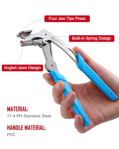 Car Clip Pliers, Panel Clip Removal Pliers, Professional Plastic Fastener Removal Tool for Removing Automotive Fasteners Clips Without Damage Blue - color: Blue