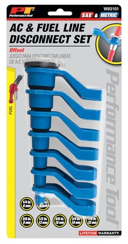 Performance Tool W83101 A/C and Fuel Line Disconnect Set - Effortless Disconnect for Various Vehicle Models - style: A/C & Fuel Line Disconnect Set