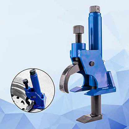 Manual Tire Bead Breaker, Adjustable Tire Repair Kit for ATV Cart Bus Truck 42" Tractors and More - color: blue