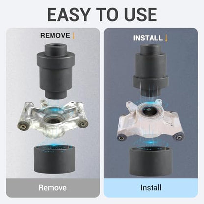 Wheel Bearing Install and Removal Press Tool Kit, 5136689 3514699 Replacement for 900 1000 1000 XP 900 XP