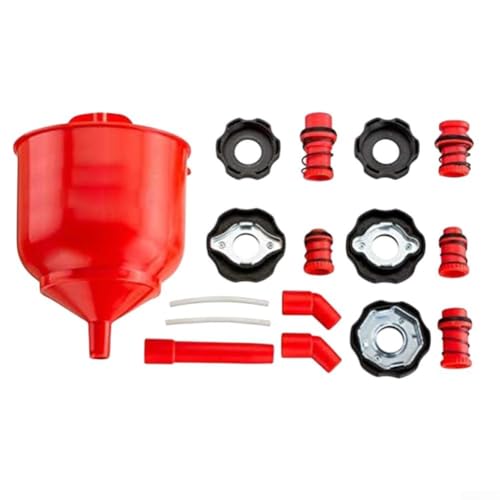 Innovative vehicle cooling system tool set designed to improve filling efficiency and prevent spills