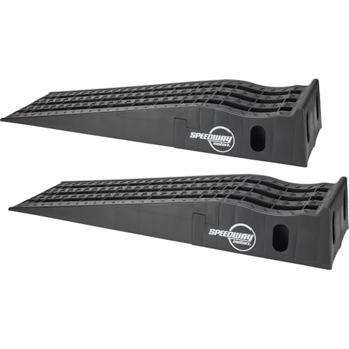 Speedway Low Profile 2-Piece Detachable Car Ramps, 7,200 lb.